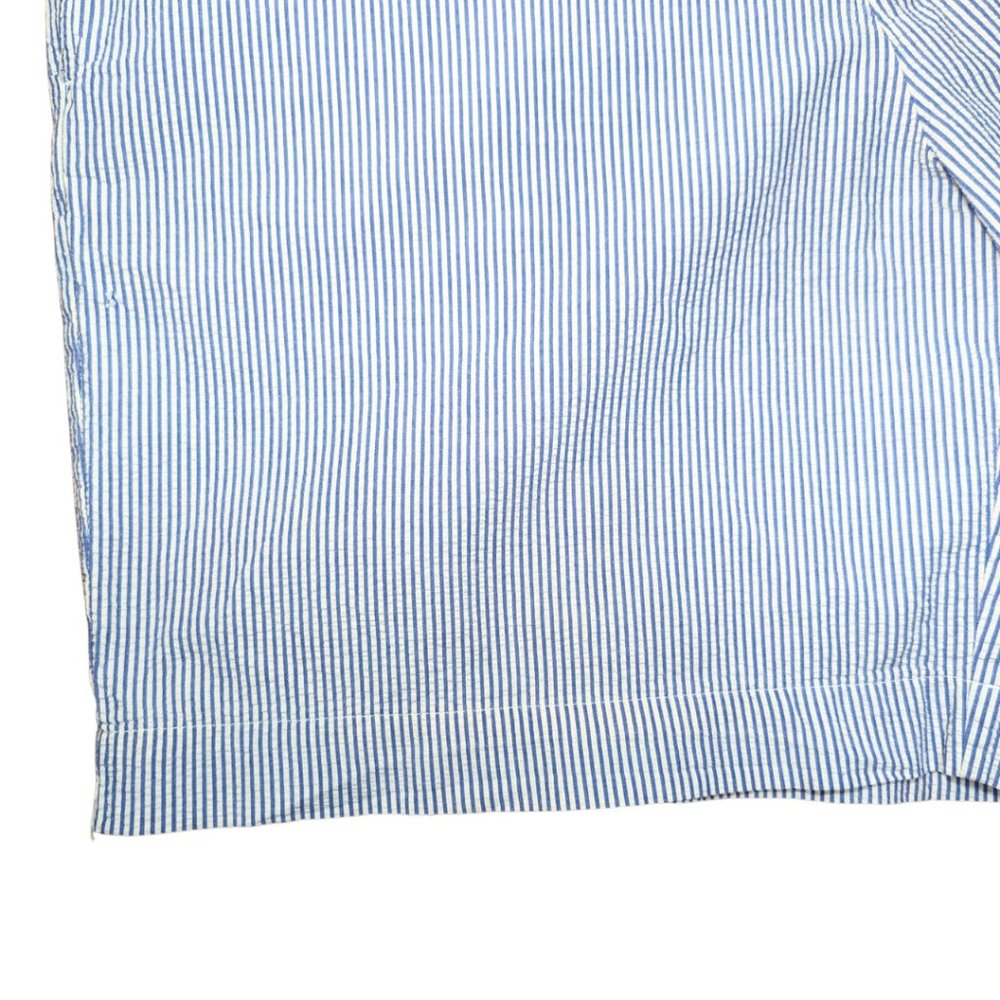 J.Crew Seersucker Striped Shorts Size 38 Cotton Lightweight Blue & White Casual - Picture 5 of 7